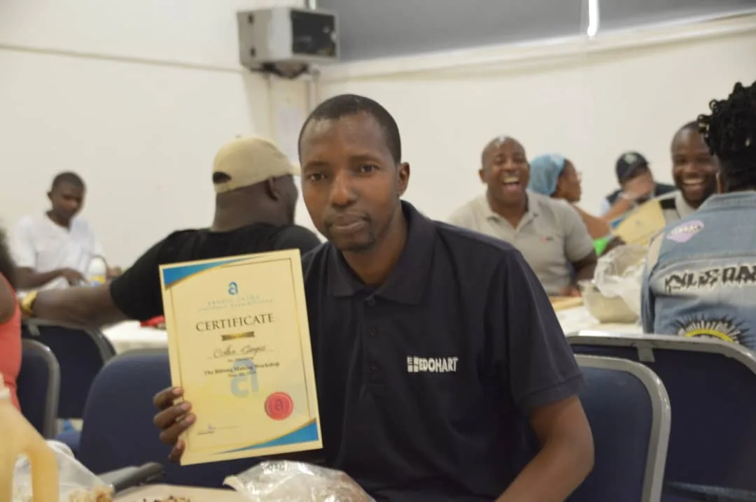 Arctic Clima Biltong Making Workshop certificate